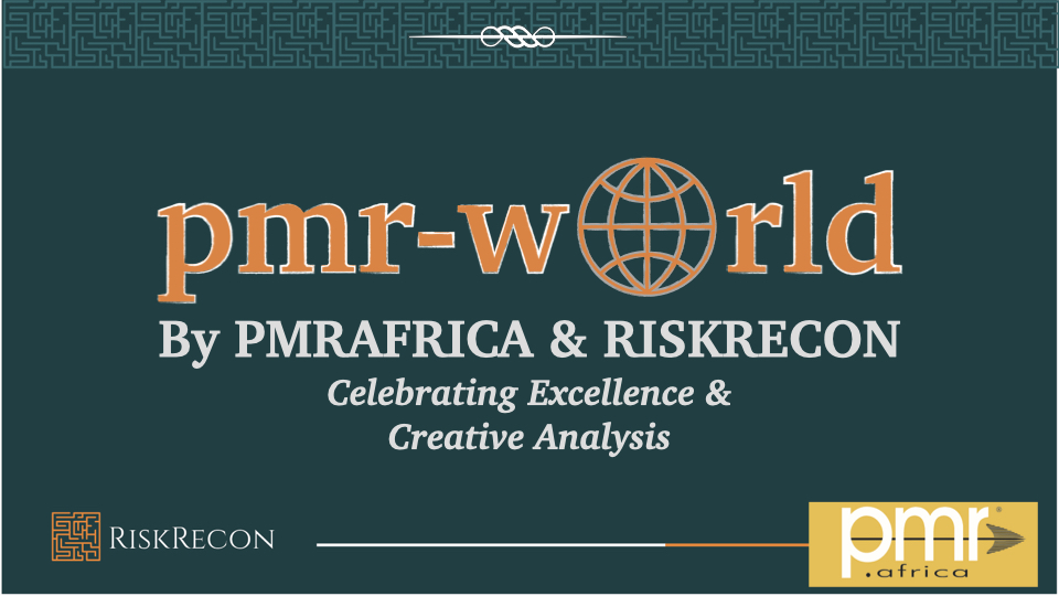 Read more about the article Join our Livestream – @PMR-WORLD – RISKRECON in Collaboration with PMRAFRICA